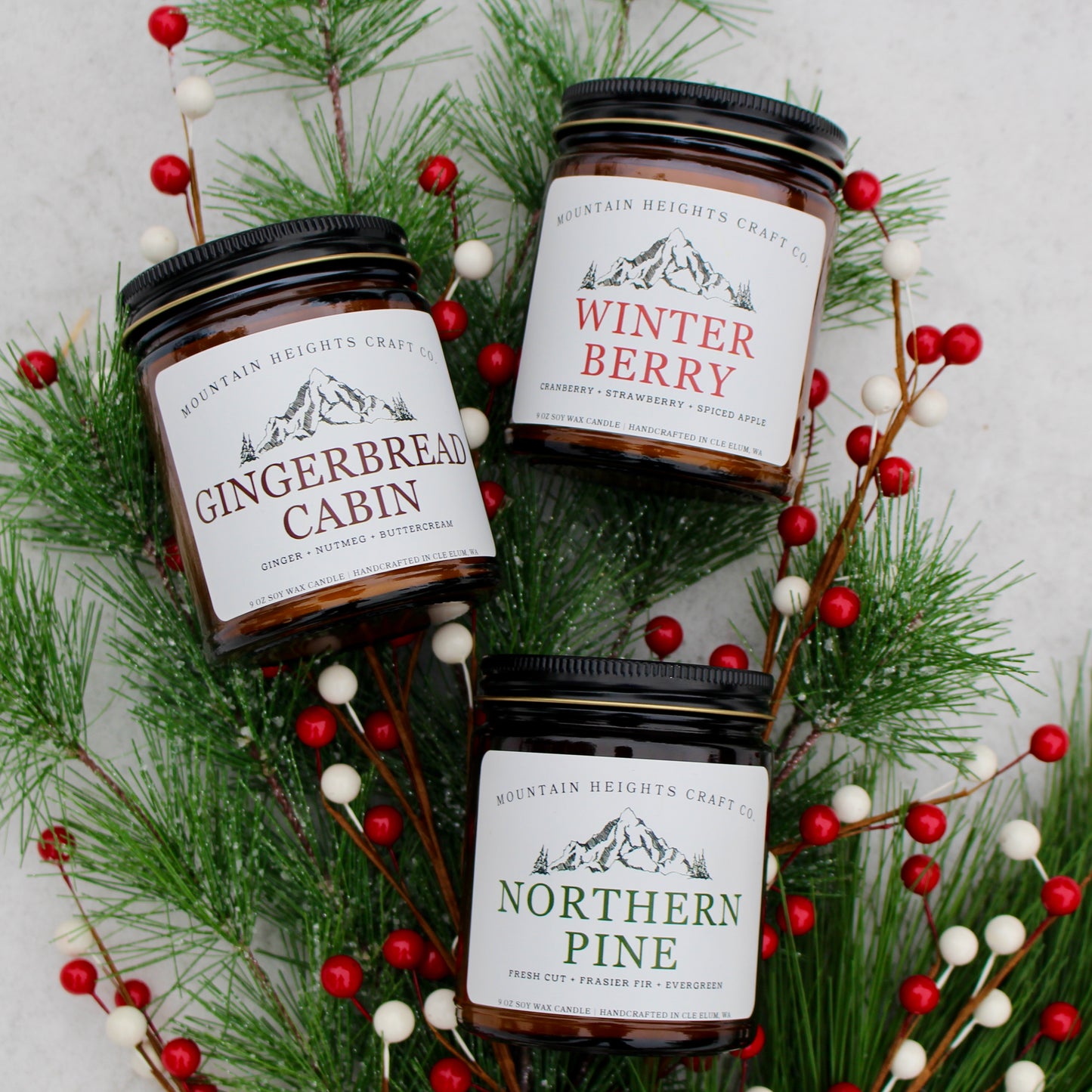 Winter Berry Candle