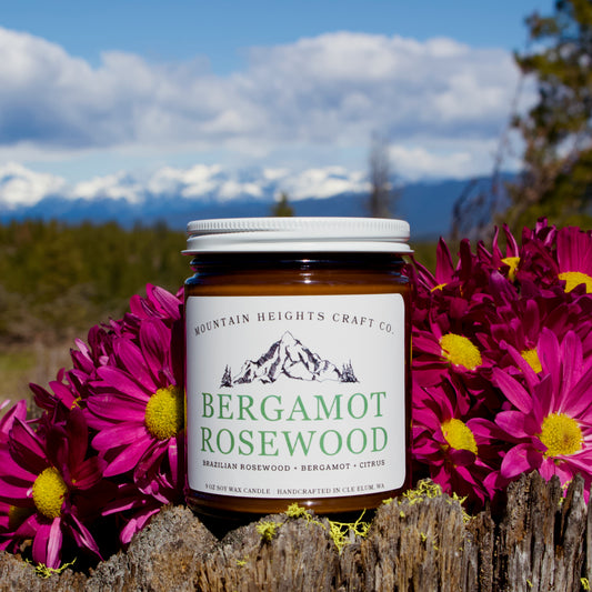 Bergamot Rosewood Candle