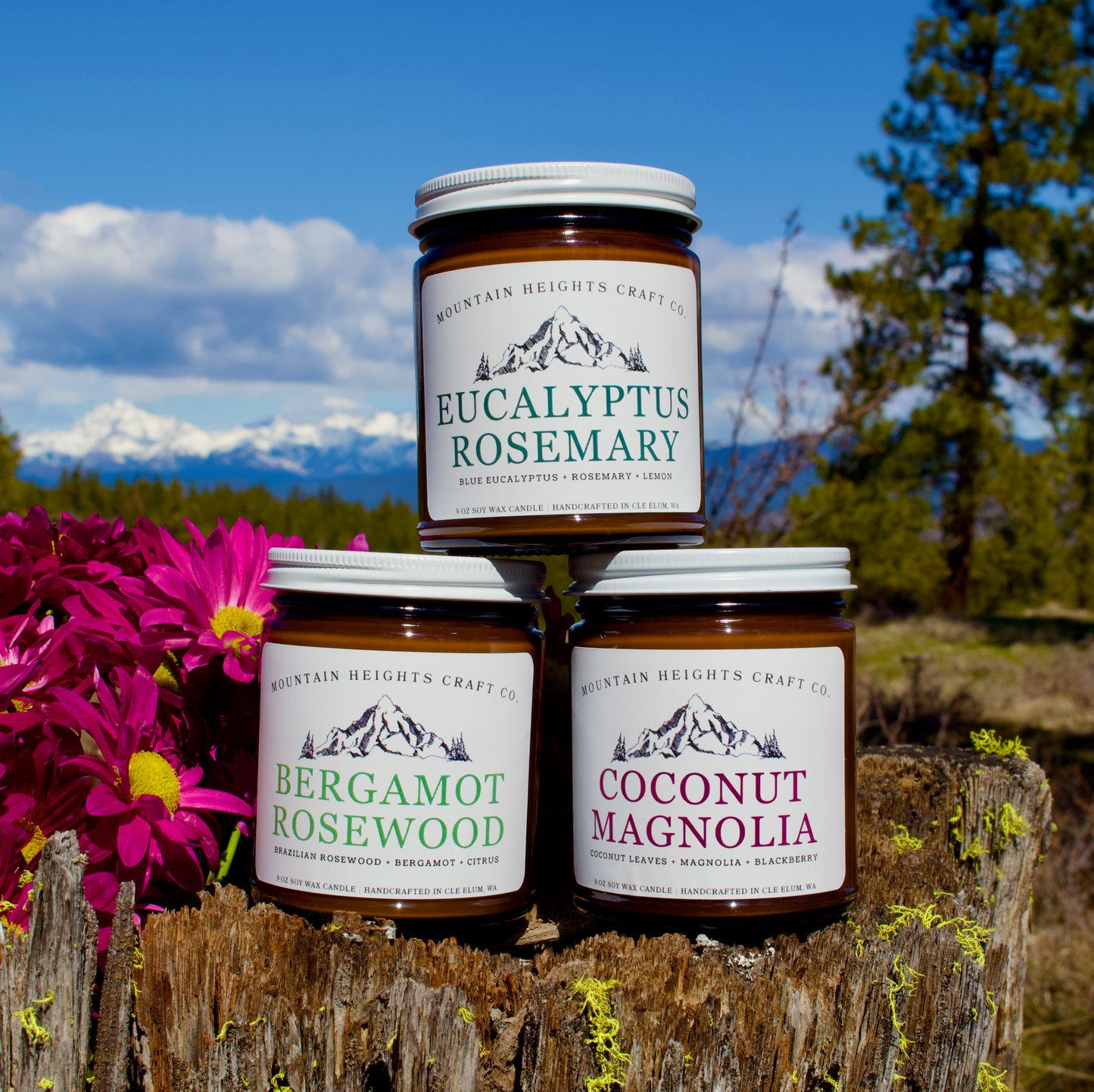 Bergamot Rosewood Candle